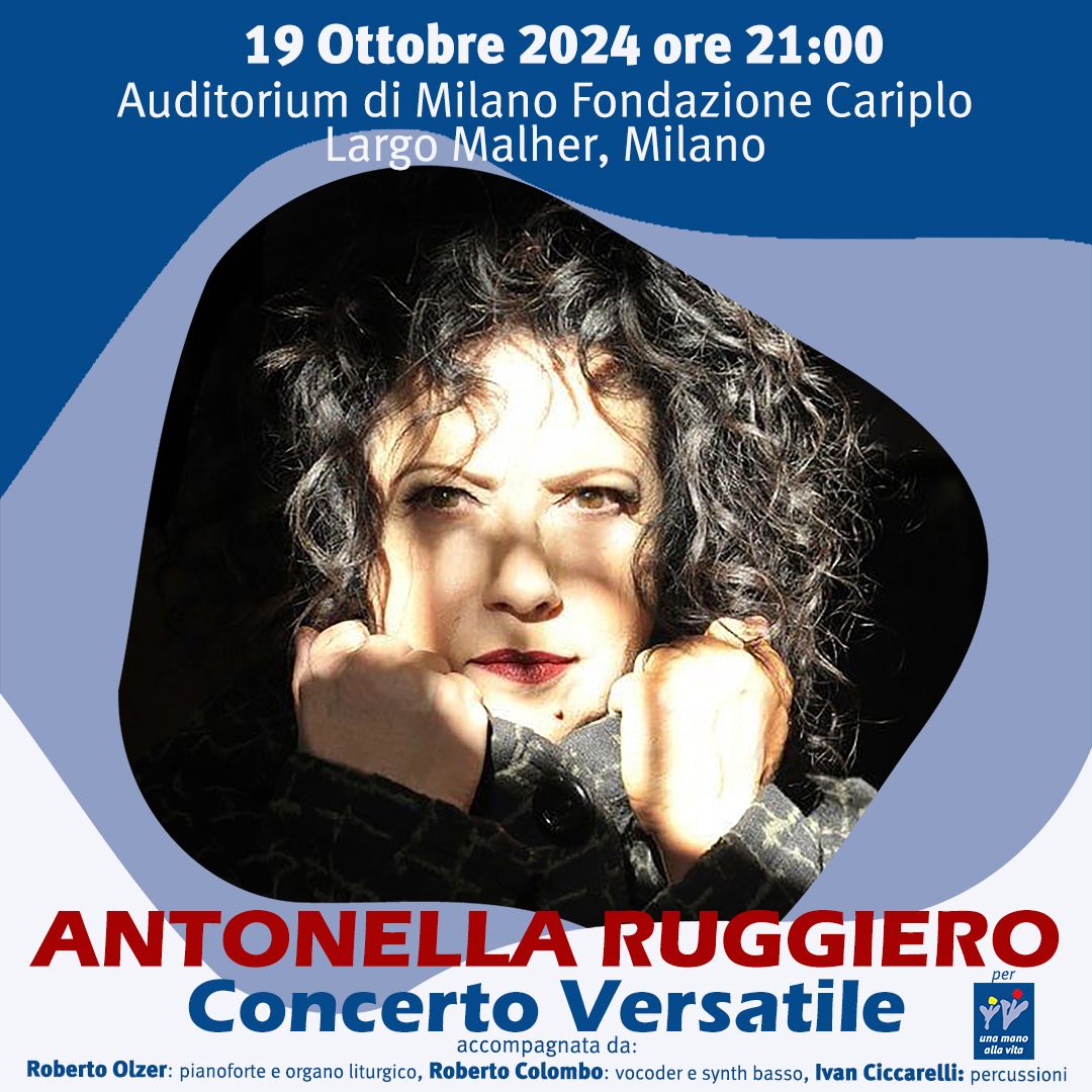 Antonella Ruggiero - 19 Ottobre 2024 - Auditorium di Milano