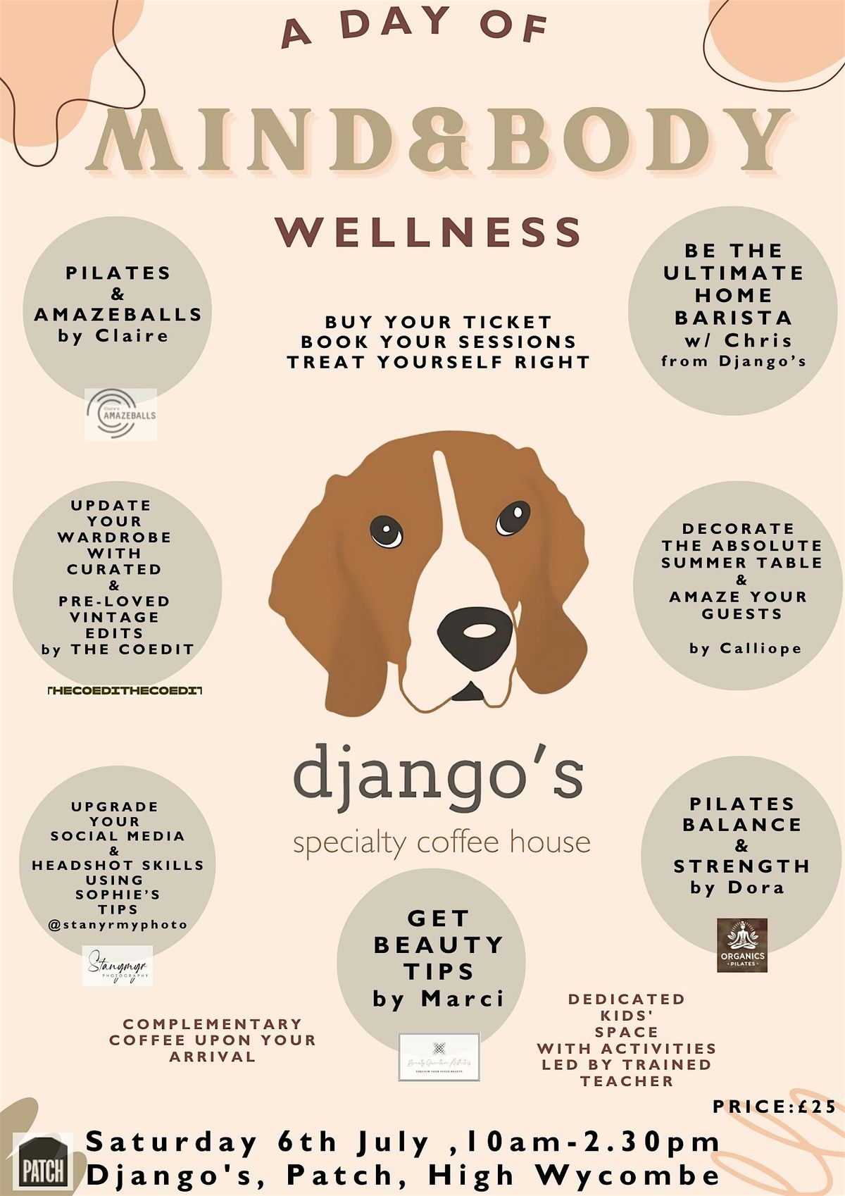 Django's MIND&BODY Wellness Day