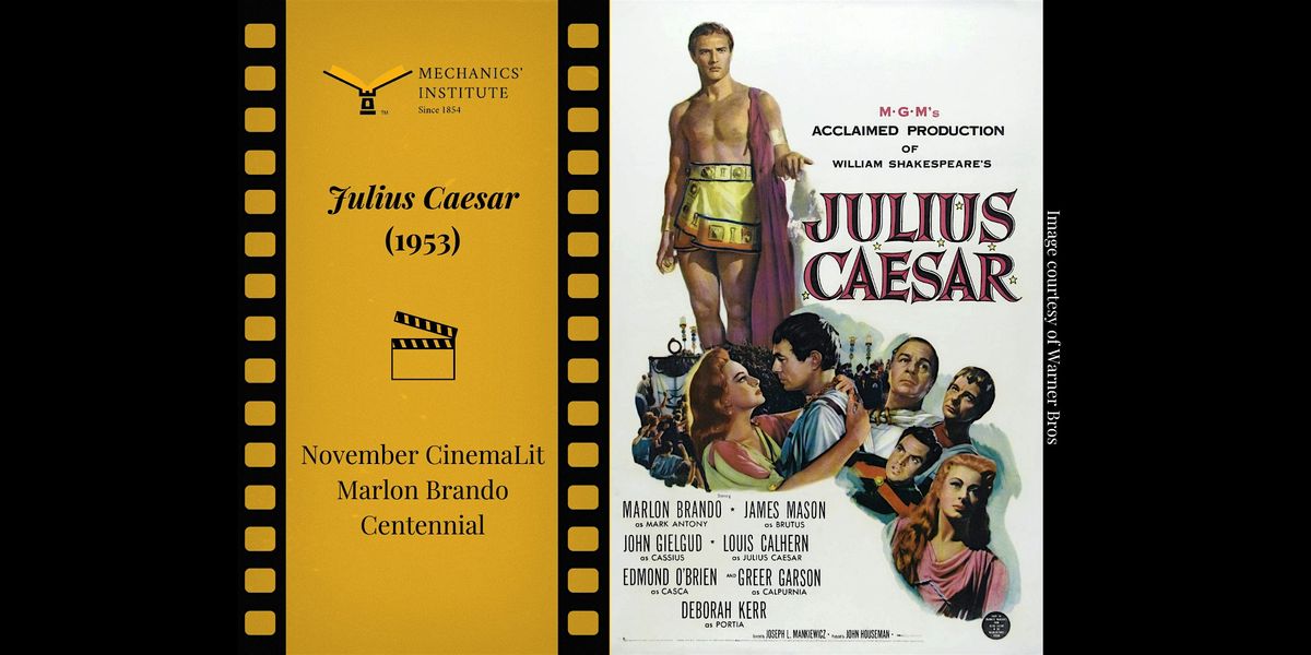 CinemaLit - Julius Caesar (1953)