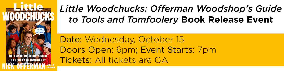 Nick Offerman at O'Shaughnessy Auditorium