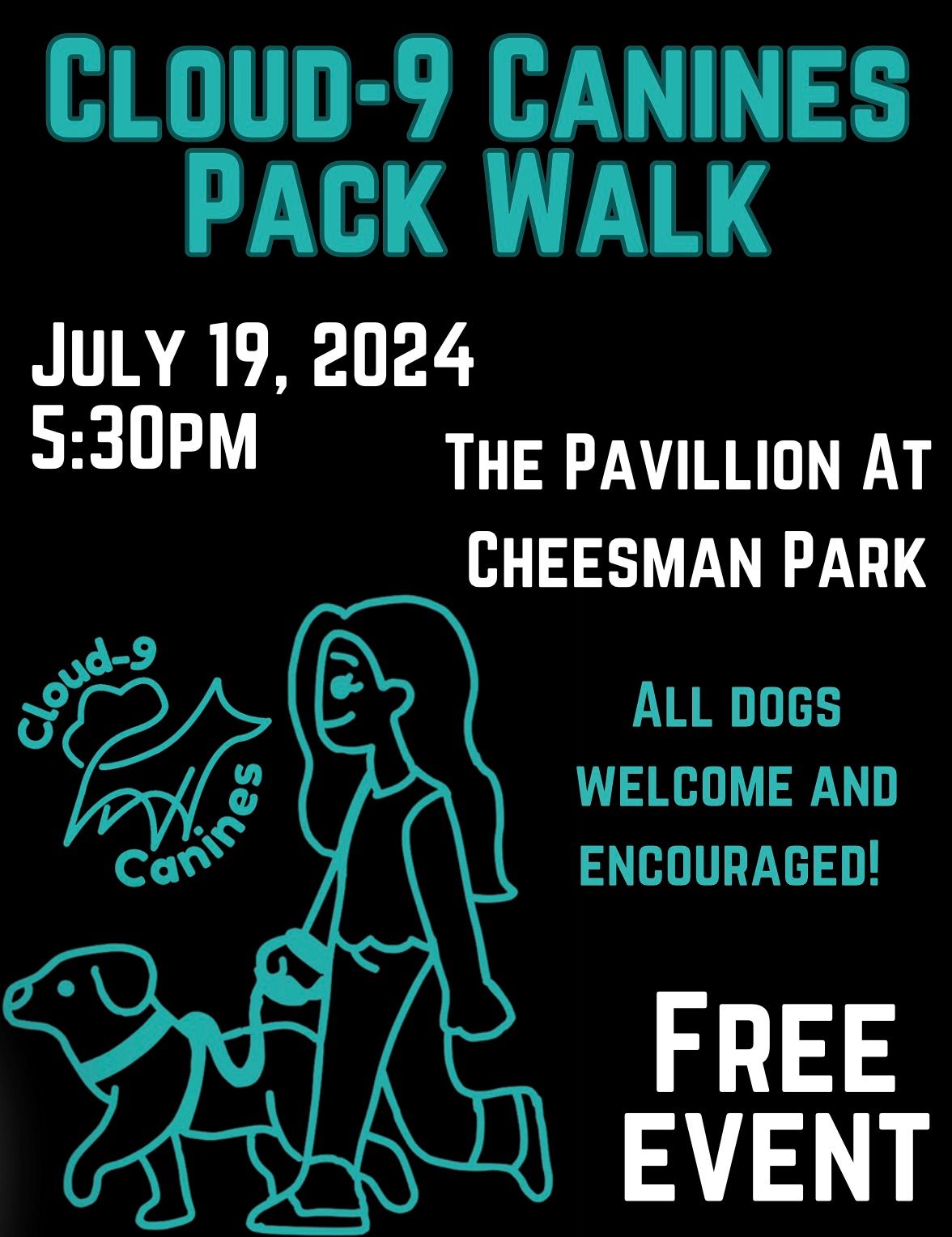 July C9K9 Pack Walk