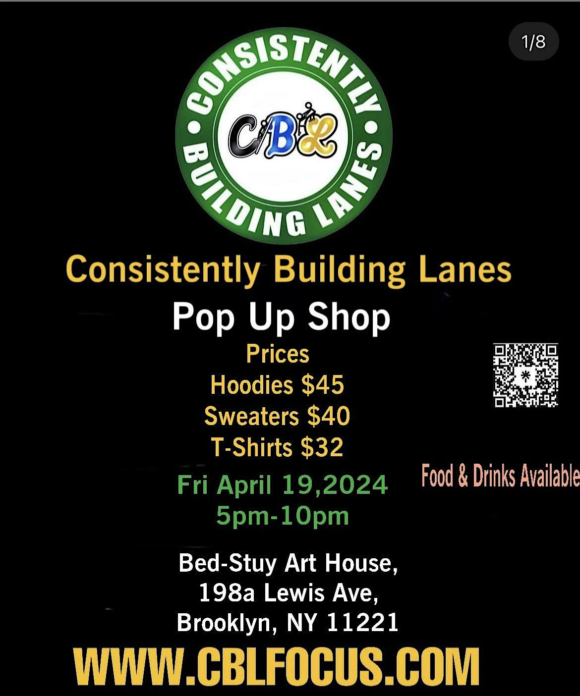 Consistently Building Lanes Pop Up Shop