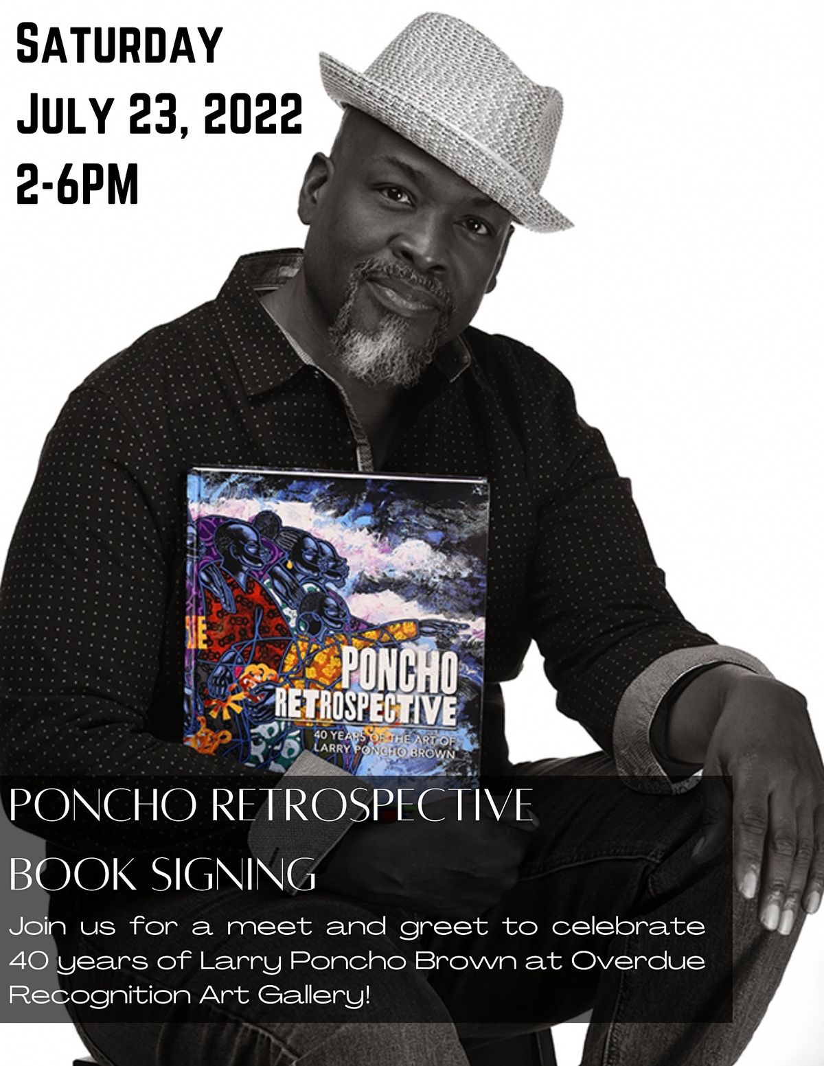 Poncho Retrospective Book Signing
