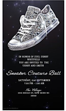 Sneaker Couture Ball in Memory of Zuel Ushry Whitfield