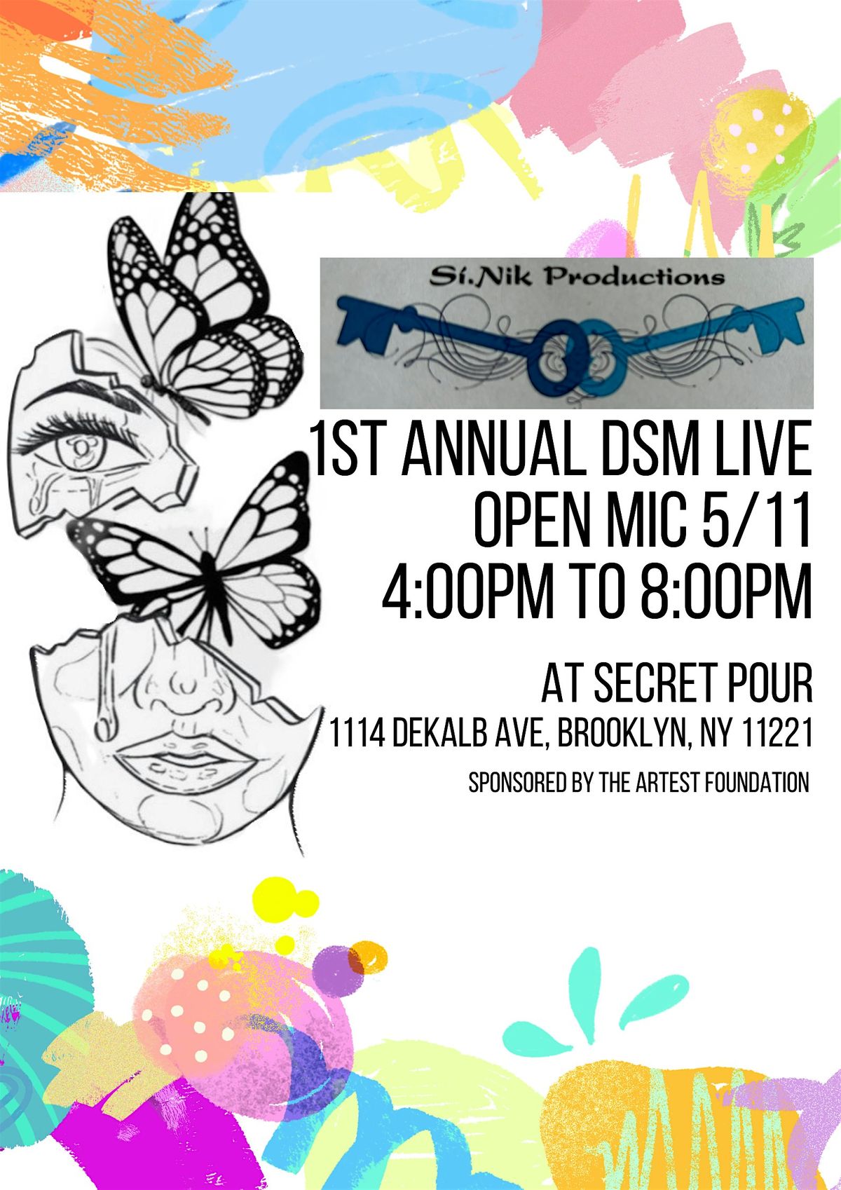 DSM LIVE : A Kintsugi Poetix Event