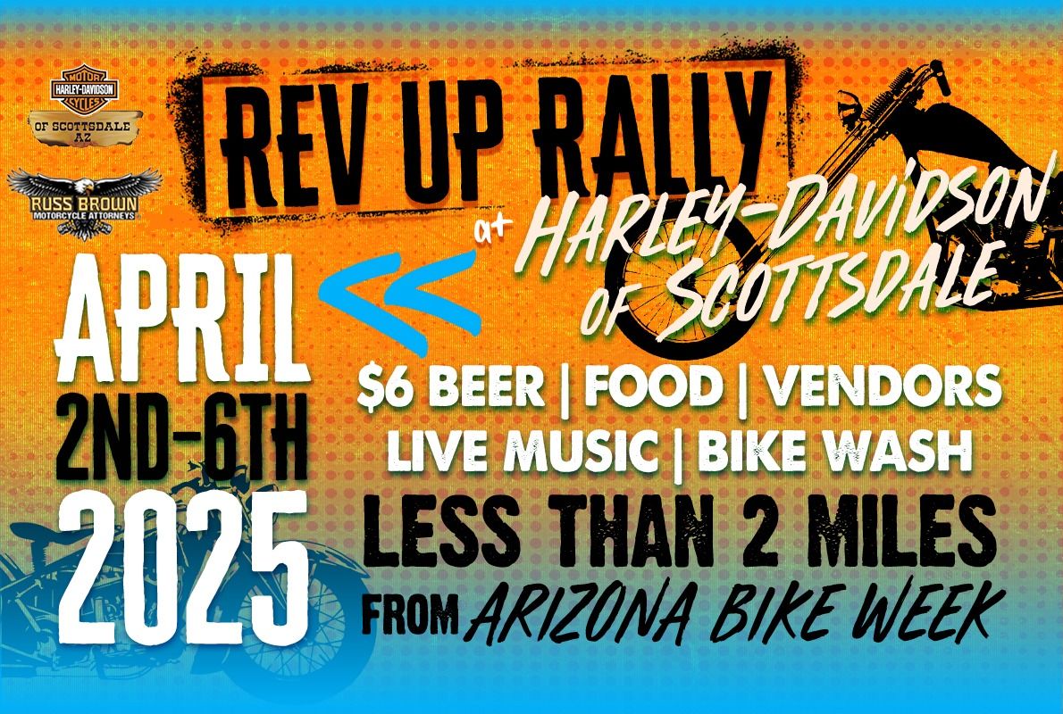 Rev Up Rally | APRIL 2ND - APRIL 6TH