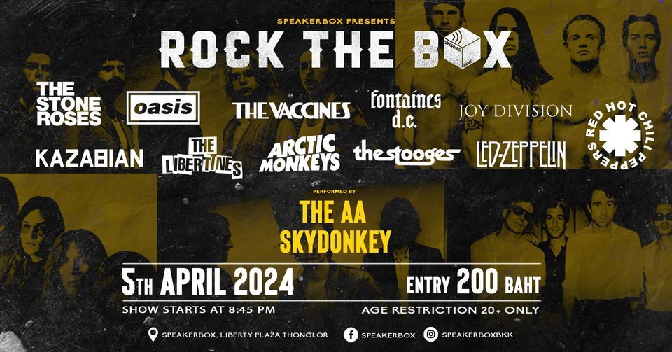 Rock The Box - The AA \/ Skydonkey