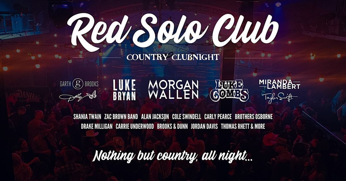 Red Solo Club Country Clubnight - Leeds