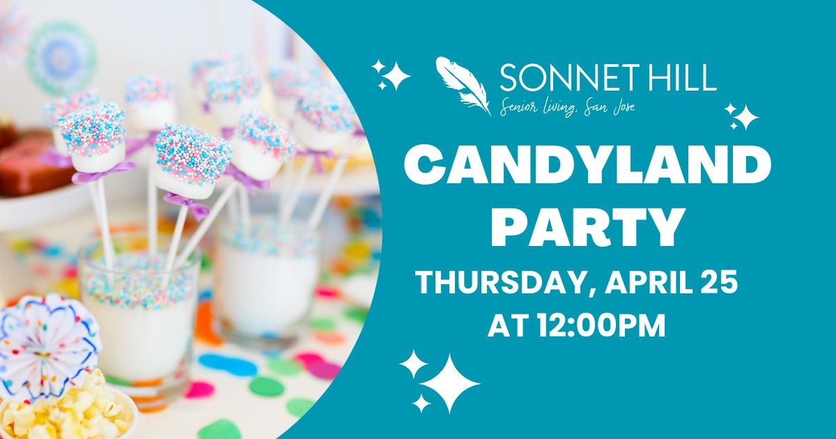 Candyland Party at Sonnet Hill Senior Living