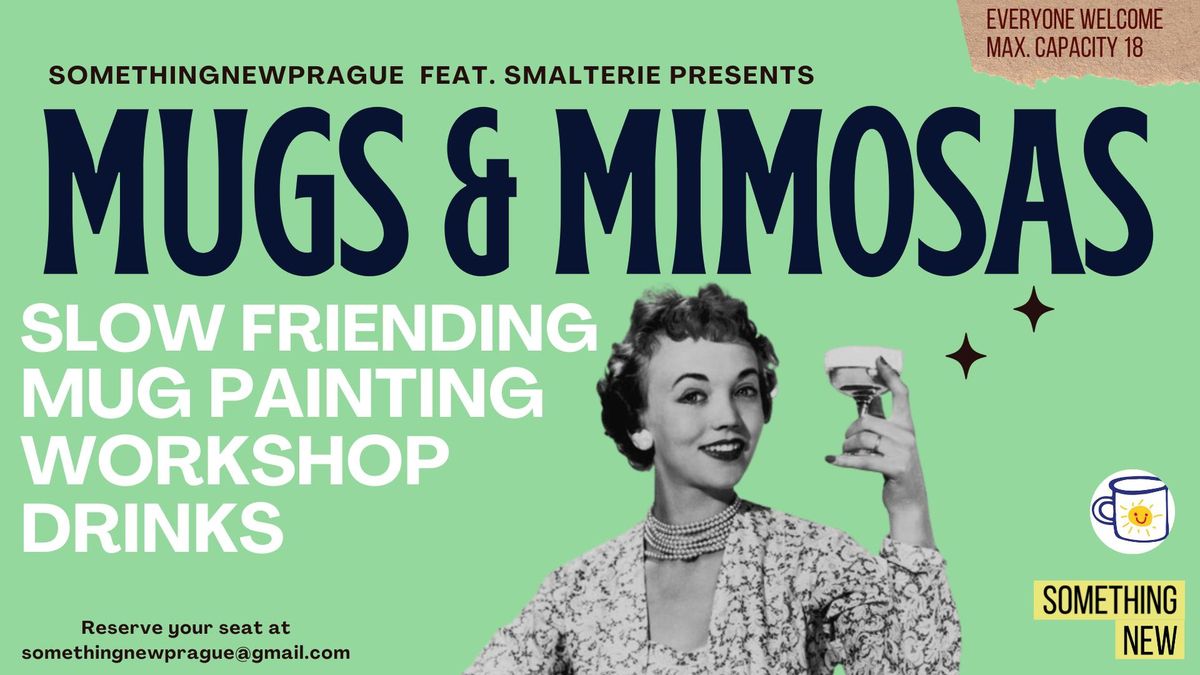 Mugs & Mimosas (creative slow friending & mug painting workshop) - Christmas Edition