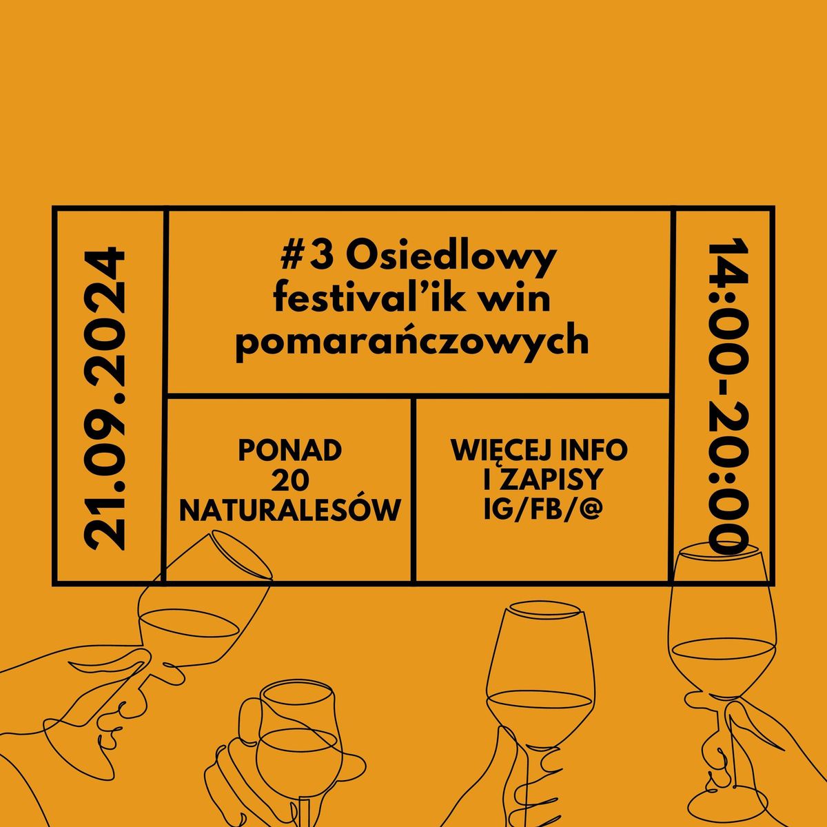 3. Osiedlowy festival\u2019ik win pomara\u0144czowych!