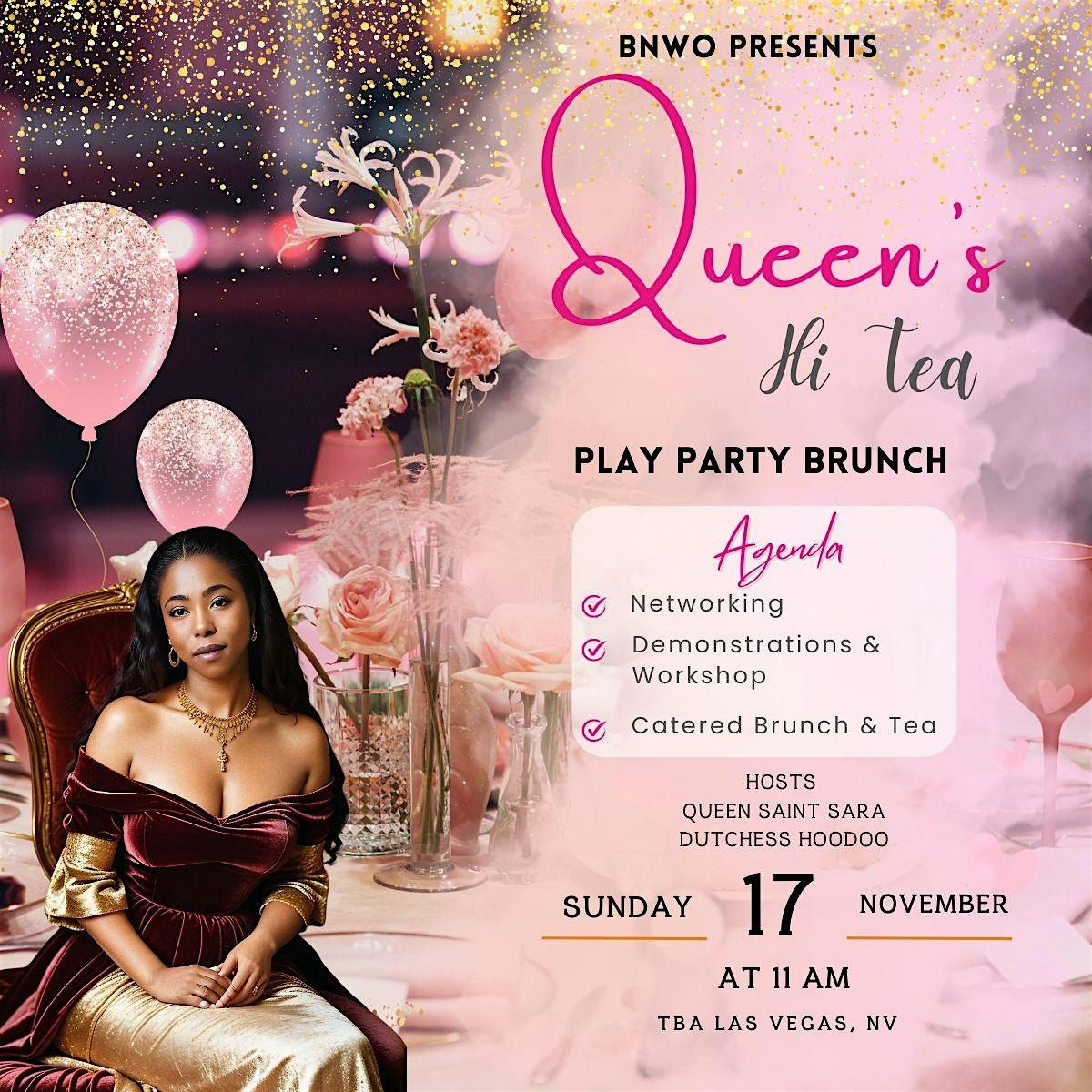 BNWO Queens Hi Tea