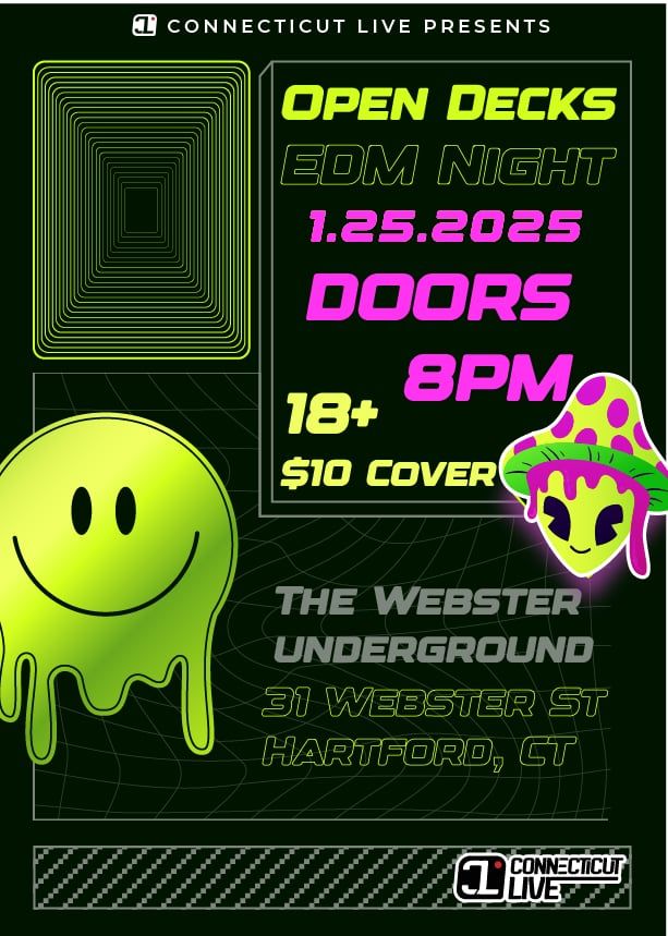 Open Decks EDM Night @ The Webster Underground