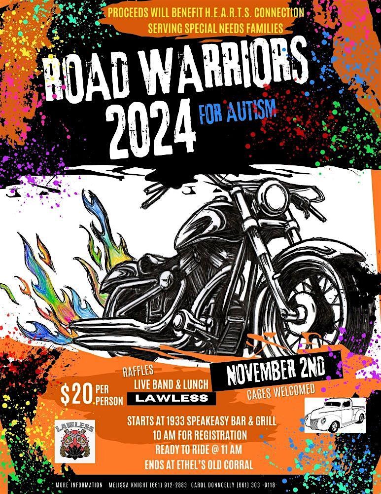 Road Warriors for Autism 2024 - Motorcycle & Car Ride