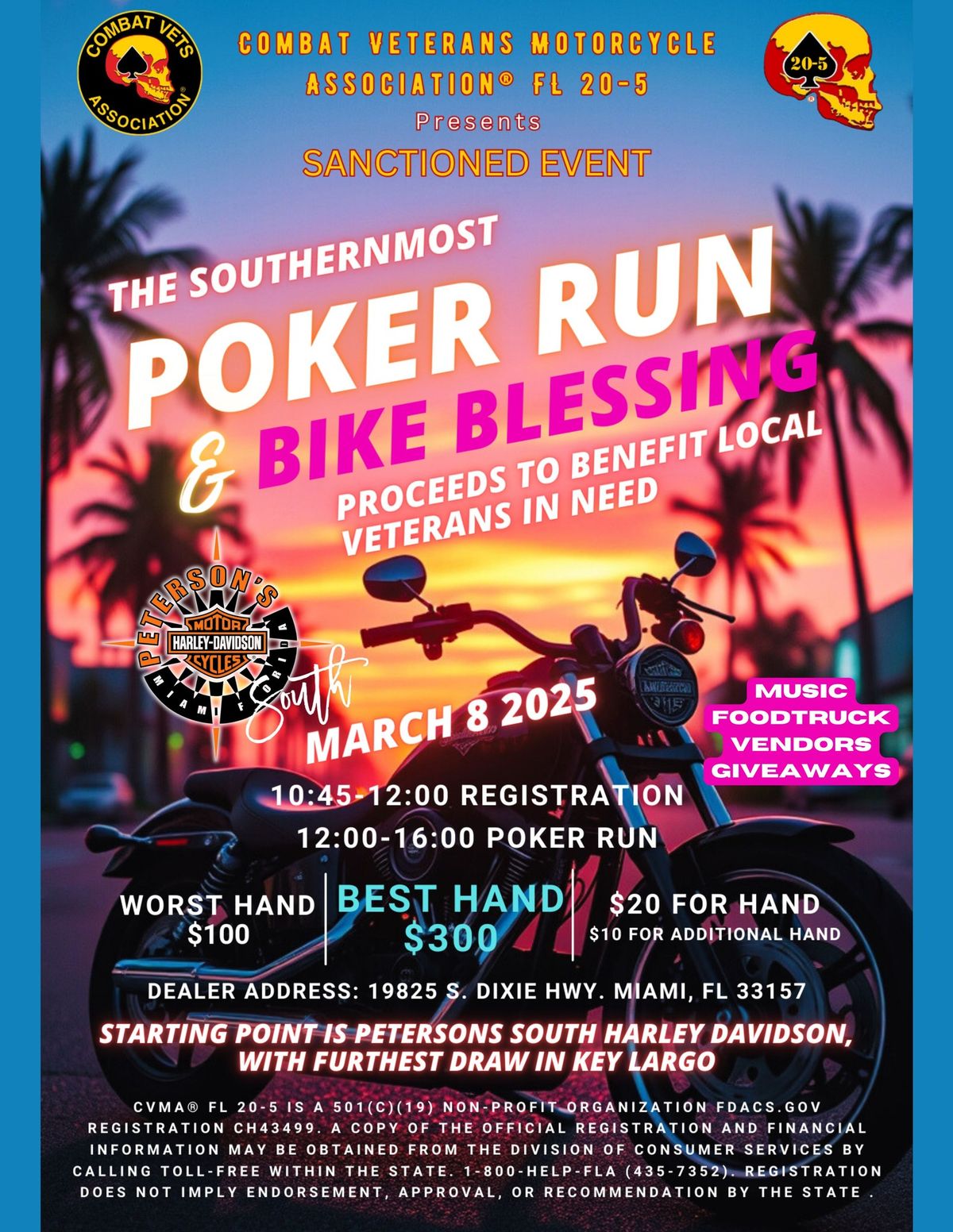 Southernmost Poker Run & Bike Blessings!