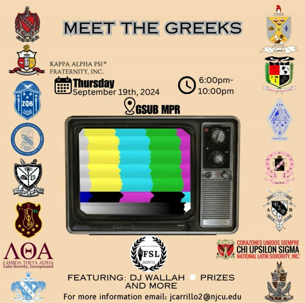 FSL EXPO: Meet the Greeks