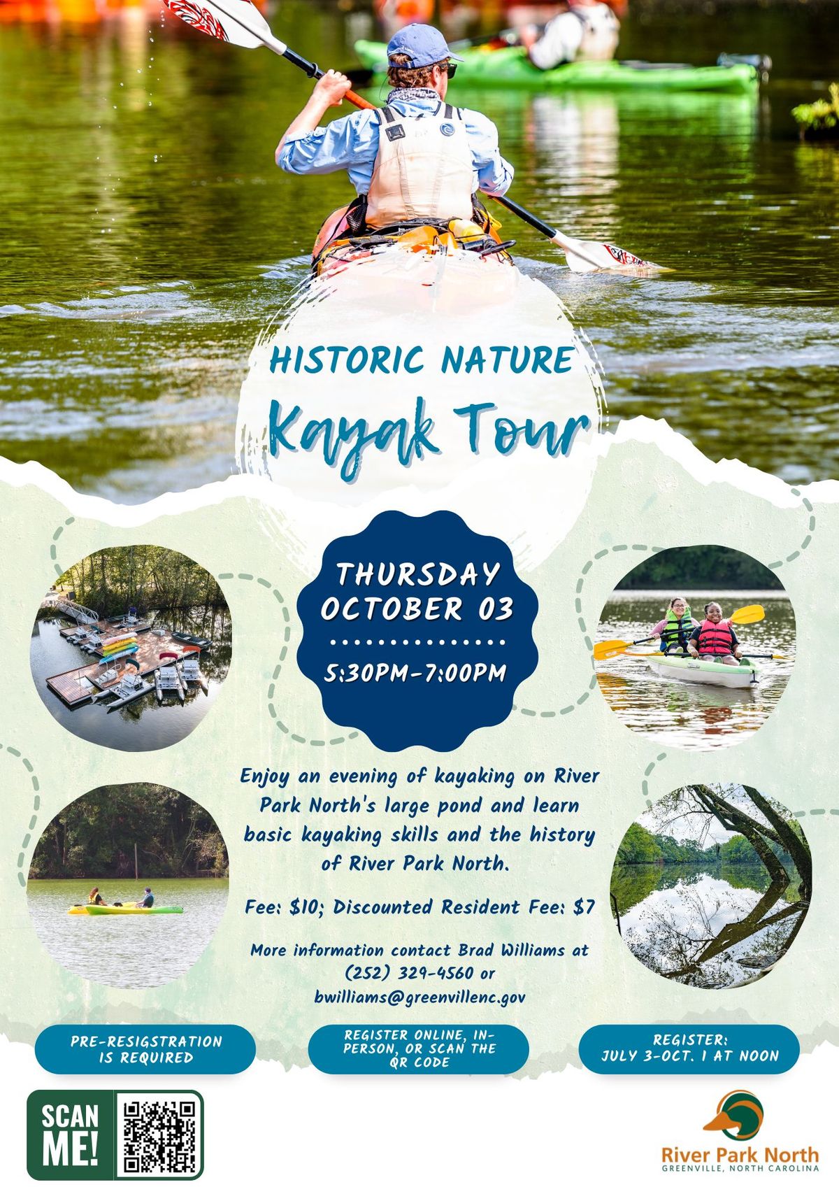 Historical Nature Kayak Tour