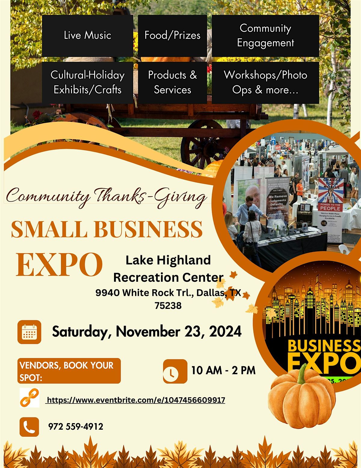 Thanks-Giving Small Business Community EXPO