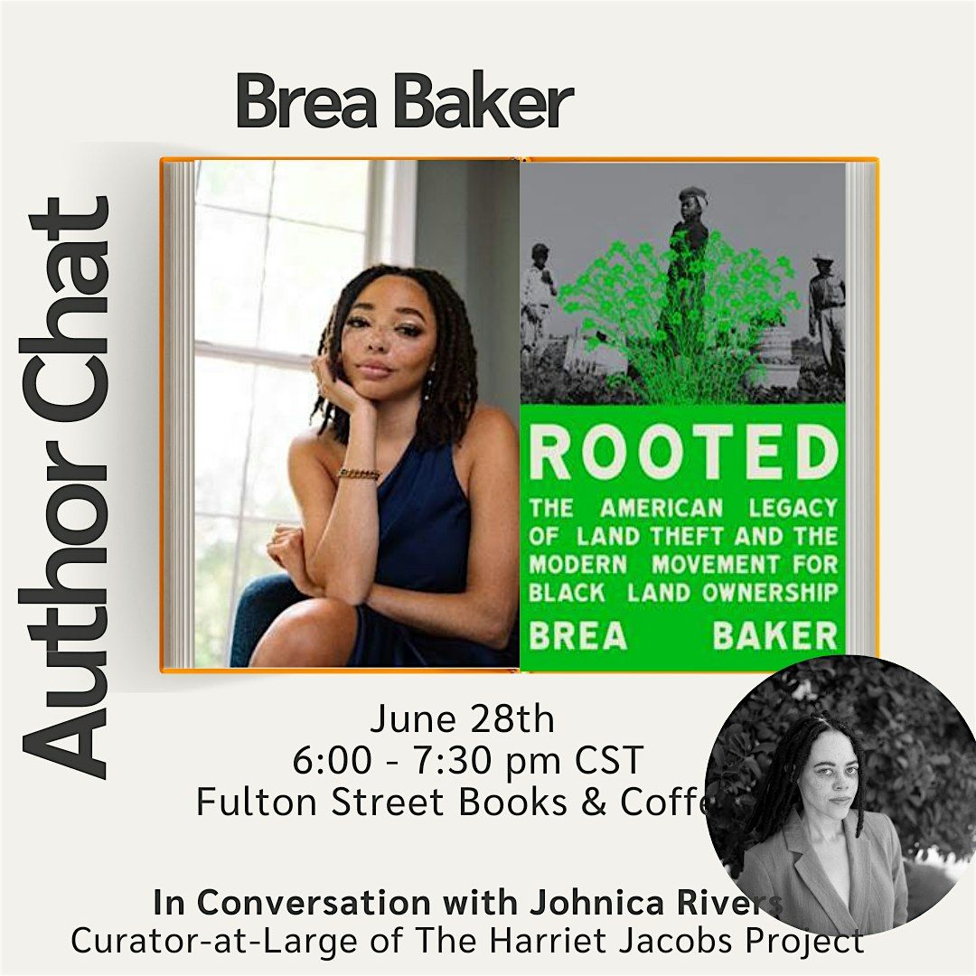 Author Chat with Brea Baker - Rooted