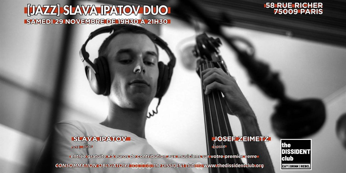 [JAZZ] Slava Ipatov Duo