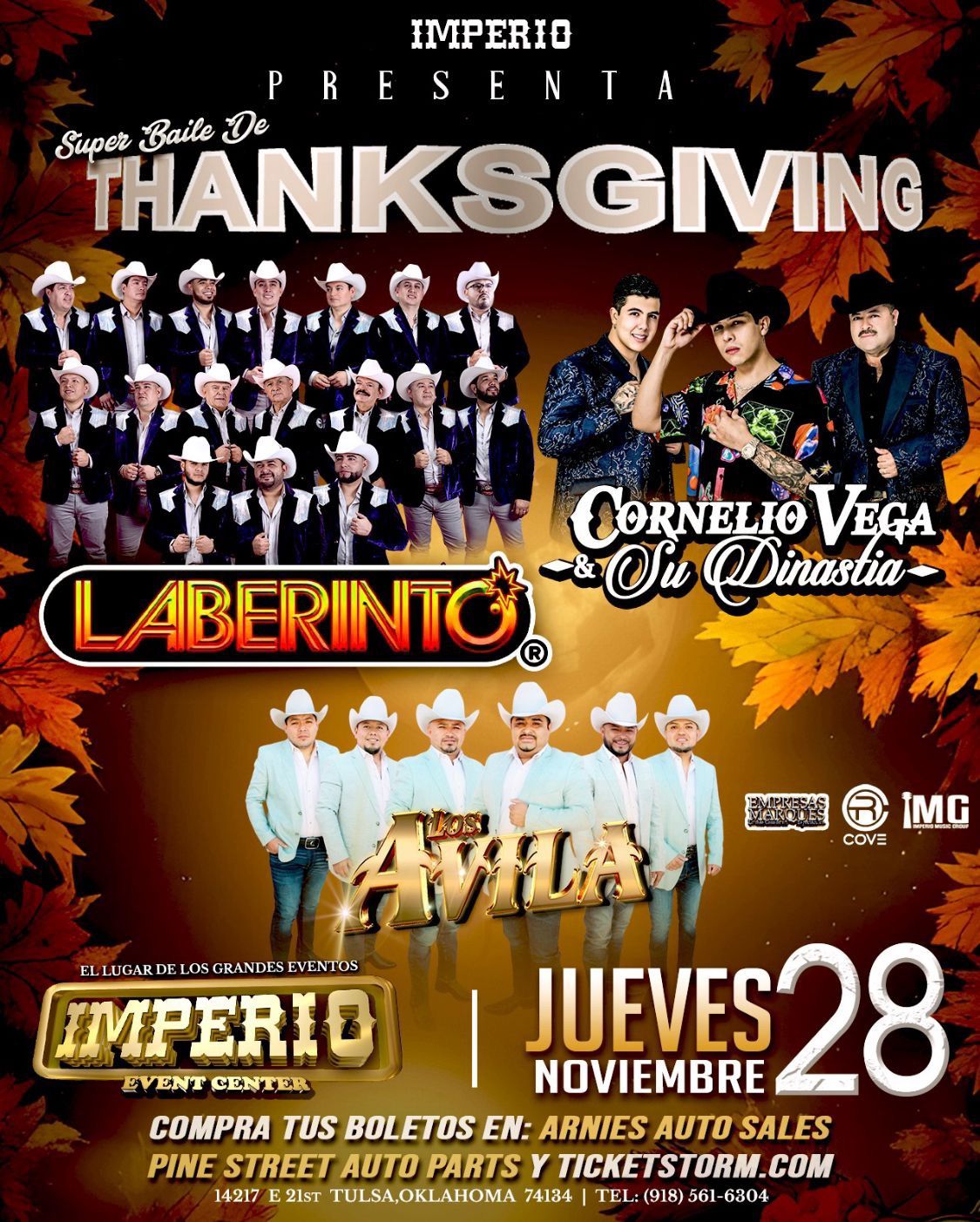 LABERINTO - LOS AVILA - CORNELIO VEGA - IMPERIO- 11\/28\/24