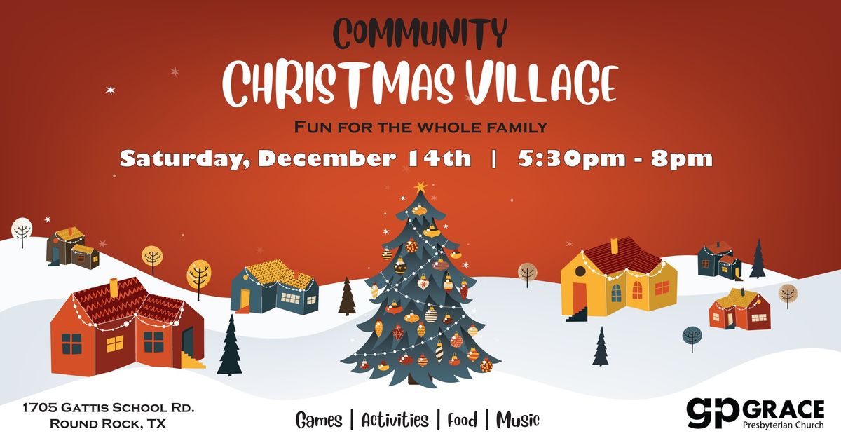 Community Christmas Village