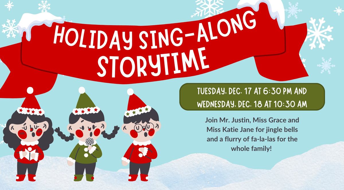 Holiday Sing-Along Storytime