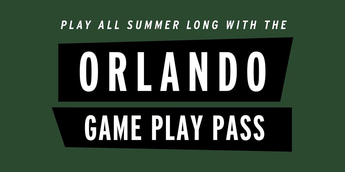 Orlando Game Play Pass