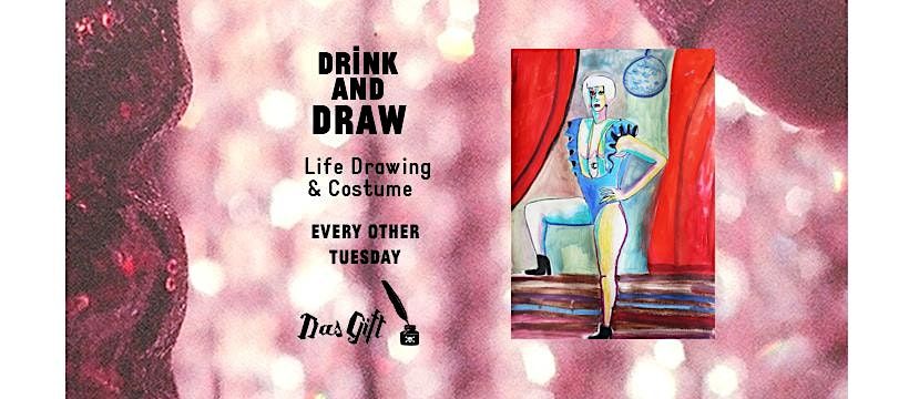 Life drawing with a twist: Life models in costume and exciting settings