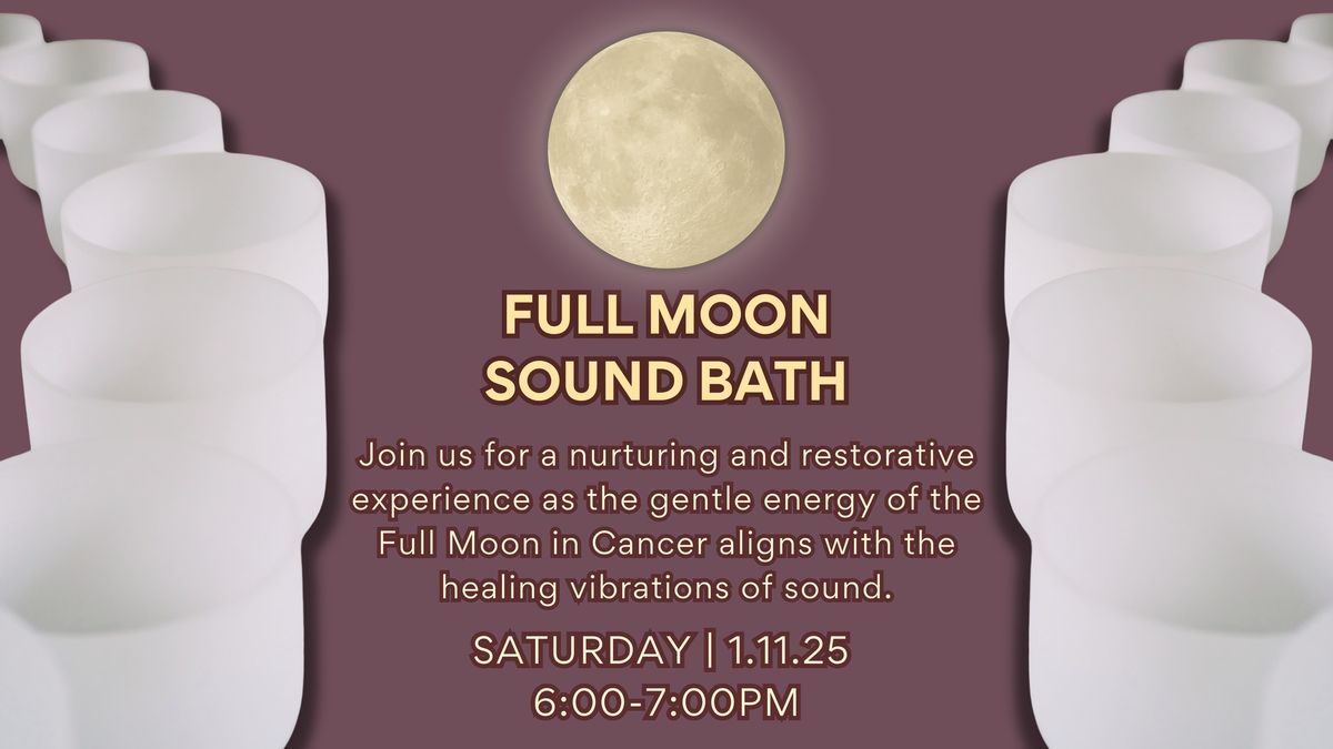 Full Moon Sound Bath