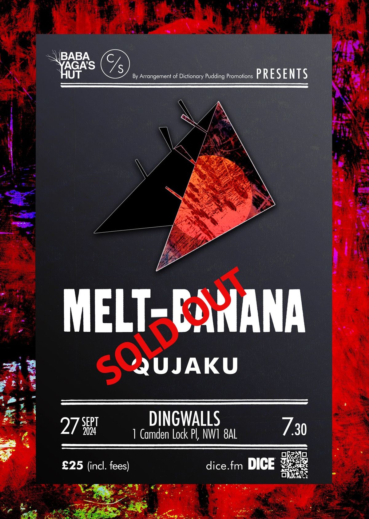 SOLD OUT - Melt-Banana + Qujaku 