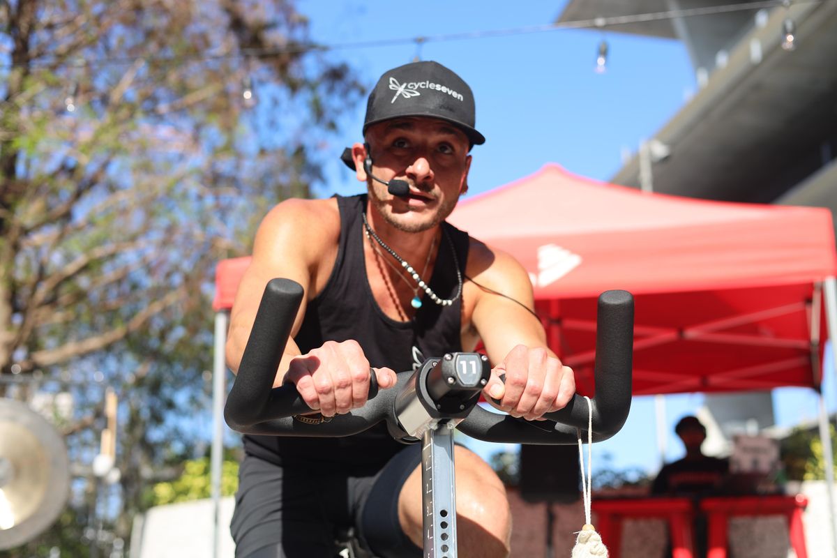 CYCLE SEVEN Spin Pop-Up on Lincoln Road