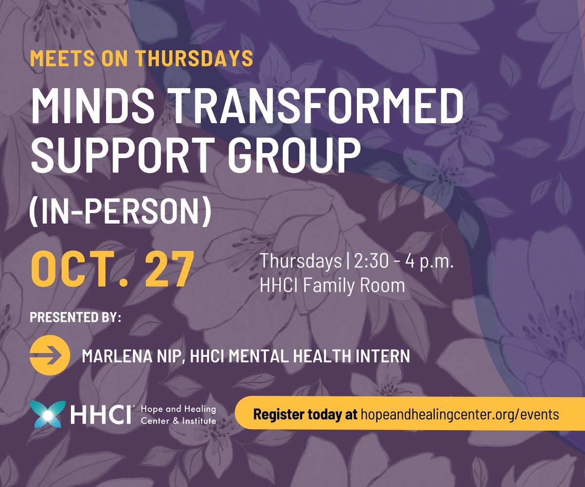 Minds Transformed - Support Group