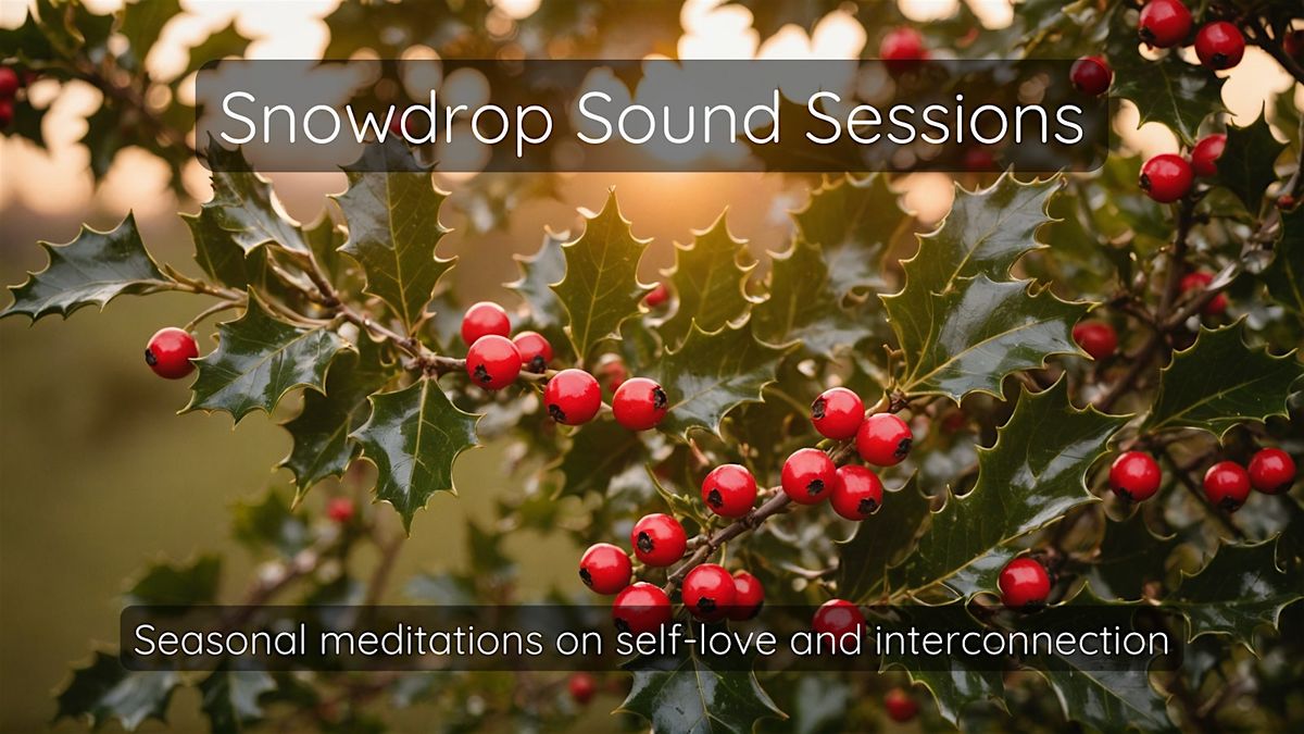 Snowdrop Sound Sessions: November: Safety