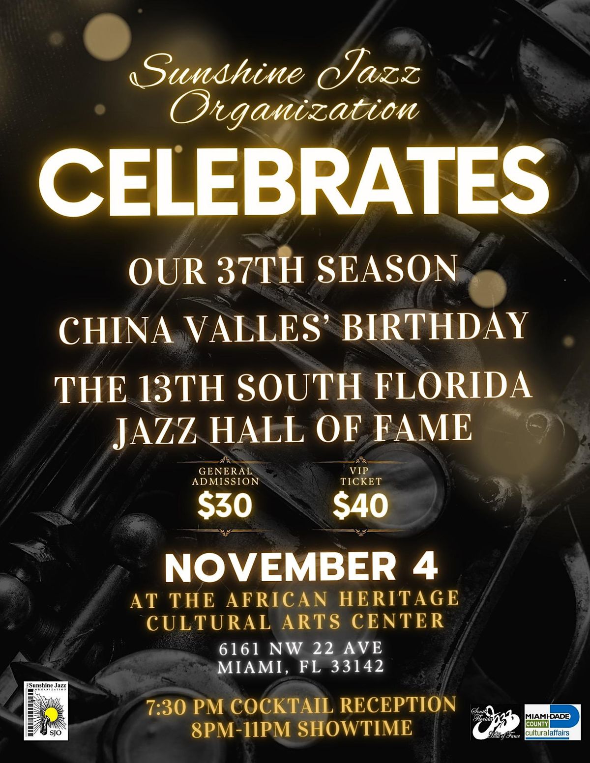 Sunshine Jazz Organization 37th Season Celebration