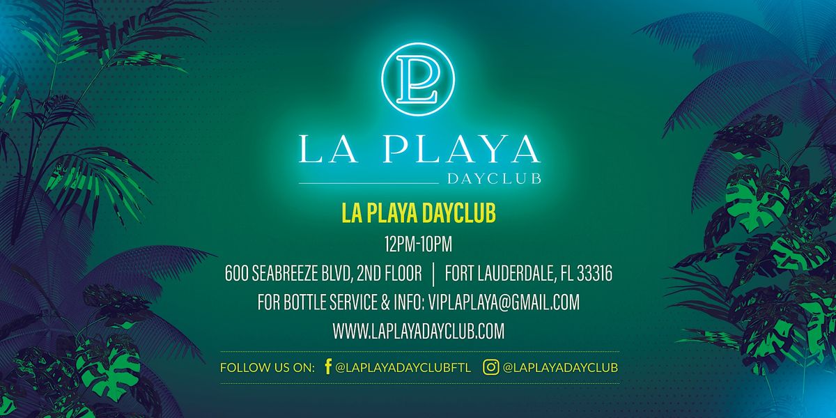 La Playa Saturdays at La Playa on Fort Lauderdale Beach