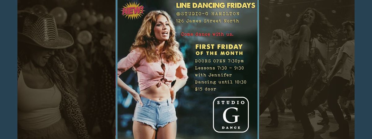 LINE DANCIMG FRIDAYS at STUDIO_G HAMILTON