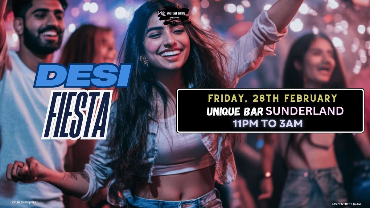 Desi Fiesta | Unique Bar Sunderland