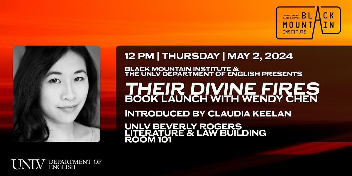 Their Divine Fires Book Launch with Wendy Chen