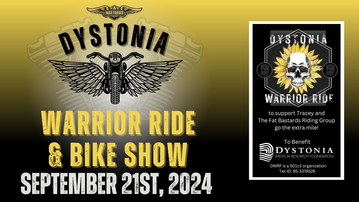 4th Annual Dystonia Warrior Ride