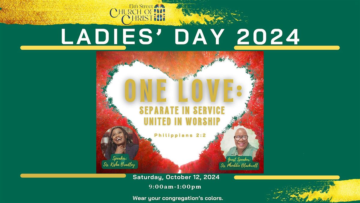 13th Street Church of Christ Annual Ladies Day