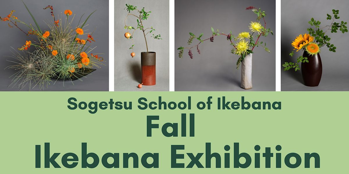 Sogetsu Fall Ikebana Exhibition, North Haven Gardens, Dallas, 15