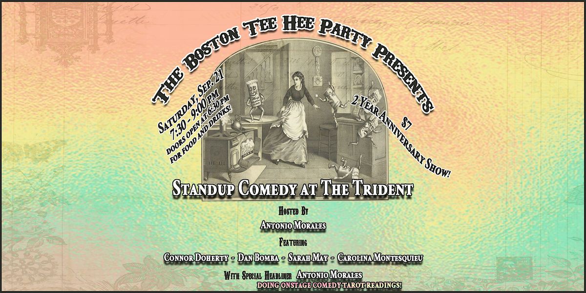 Standup Comedy: The Boston Tee Hee Party at Trident Bookstore