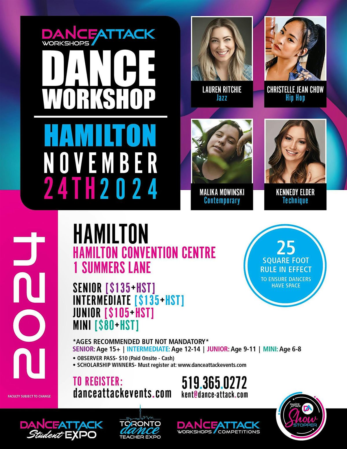 Dance Attack Hamilton
