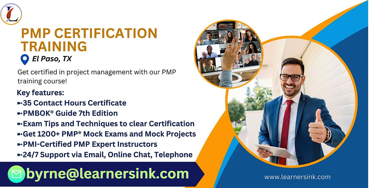 Increase your Profession with PMP Certification in El Paso, TX