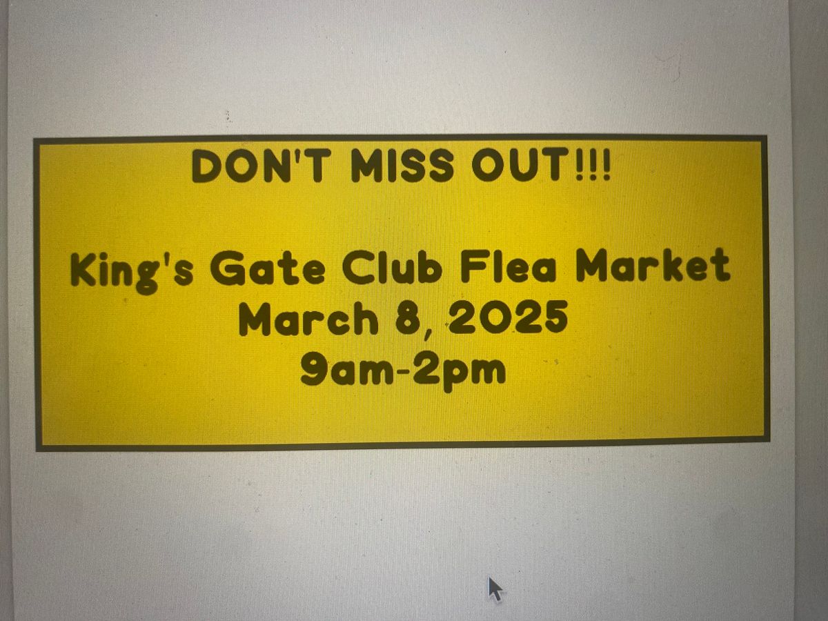 King's Gate Club Flea Market