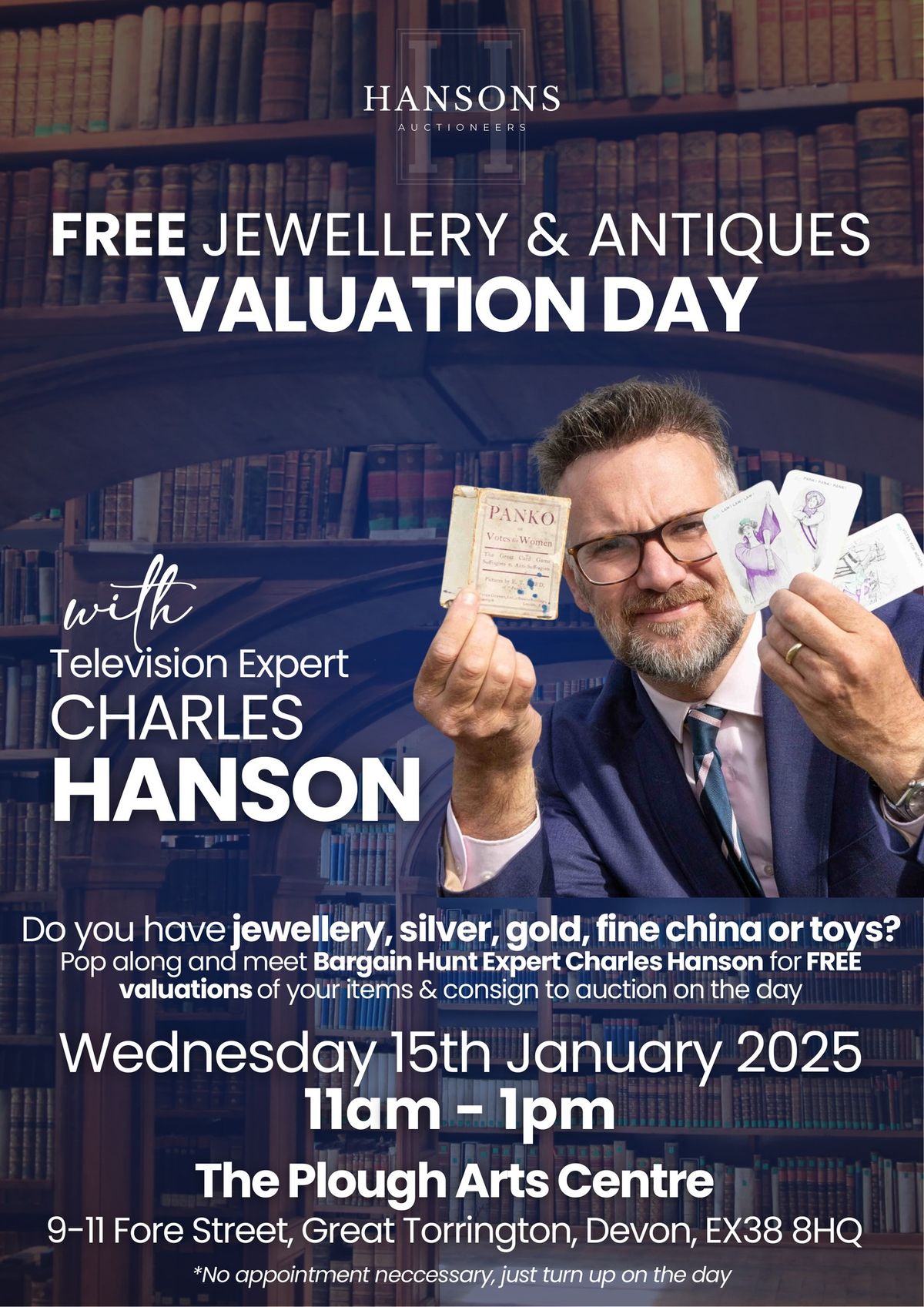 FREE Charles Hanson Valuation Day