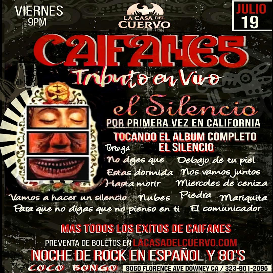 CAIFANES LIVE TRIBUTE NIGHT IN DOWNEY
