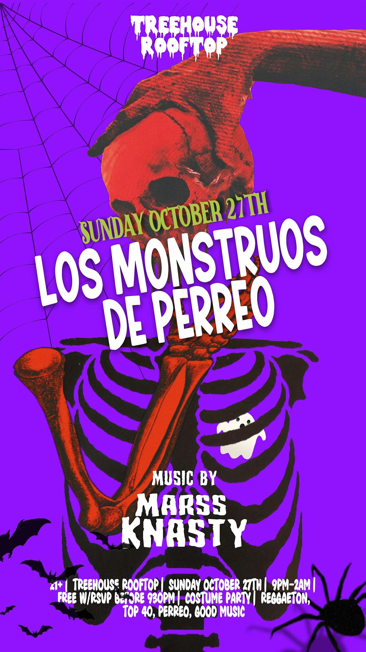 MONSTERS OF PERREO! HALLOWEEN PARTY!