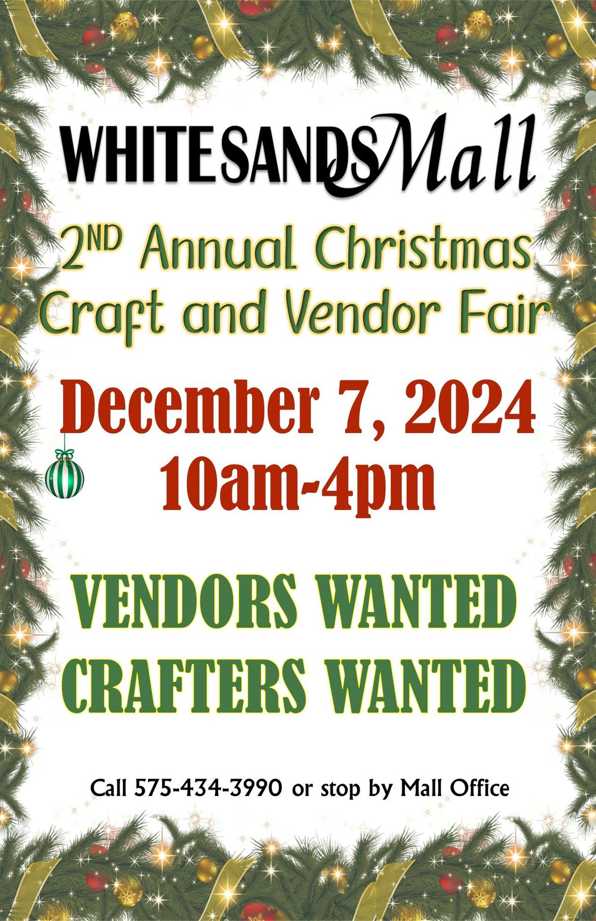 2nd Annual Christmas Craft Fair